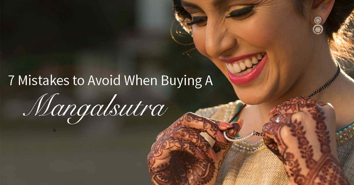 Buying a mangalsutra