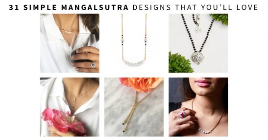 31 Simple Diamond Mangalsutra Designs That You’ll Love