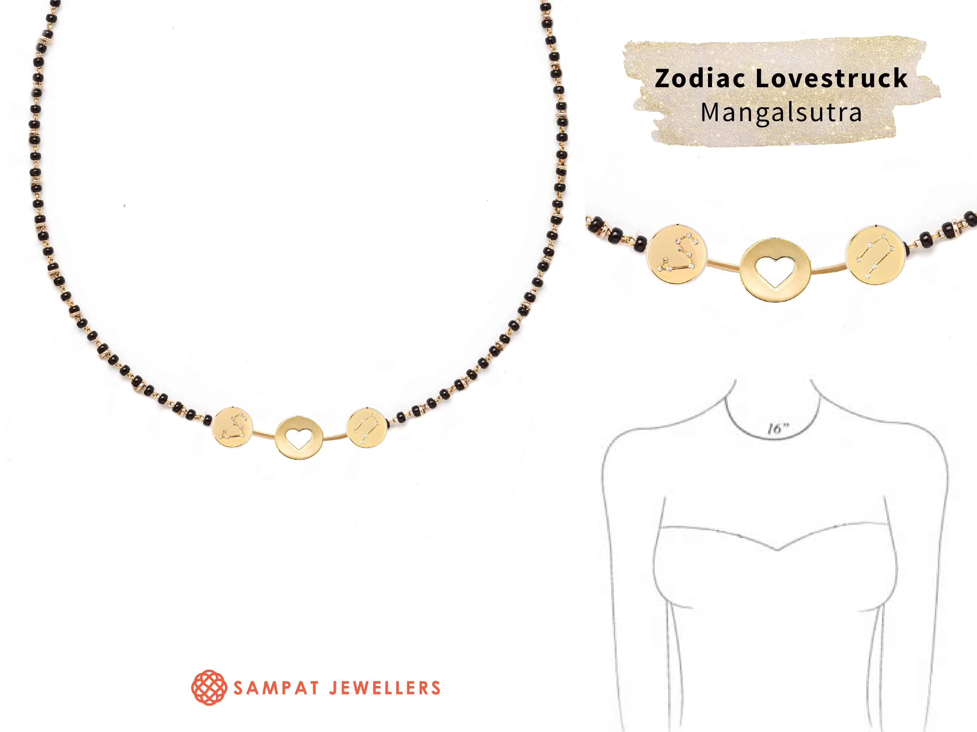 Sonam Kapoor 的 Zodiac Mangalsutra