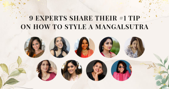 How to style a mangalsutra