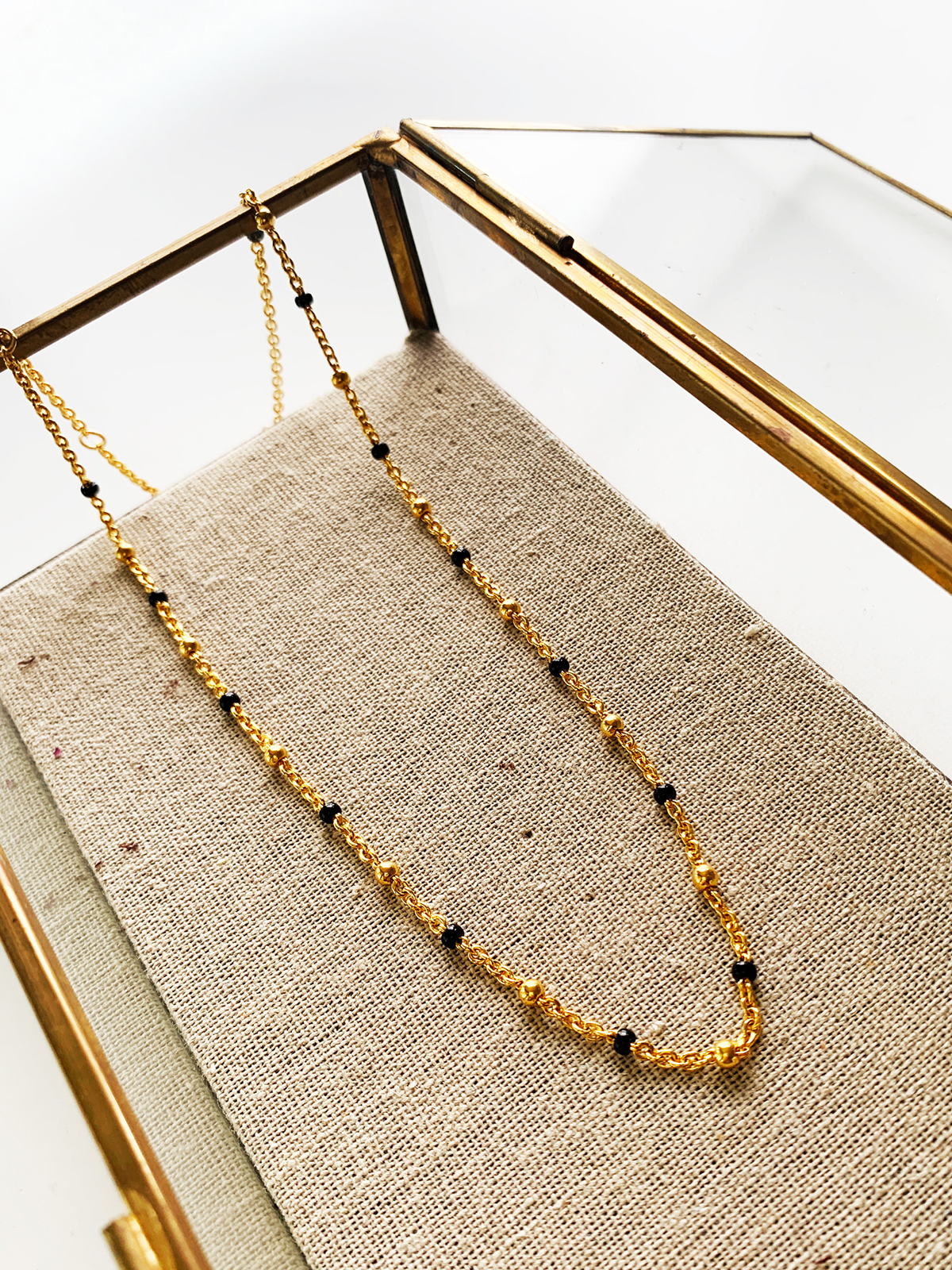 Delicate Gold Mangalsutra Chain